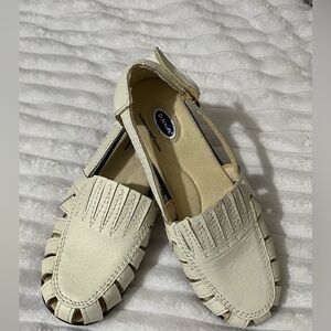 Dr. Scholl's Women's White Cutout Loafers